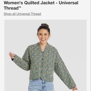 Universal Thread Quilted Jacket size medium